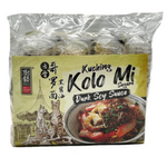 Kuching Instant Kolo Mee Dark Soy Sauce 440g (Kuching Kolo Mi Segera) 古晋哥罗面黑酱油 (Best before 23/05/2025)