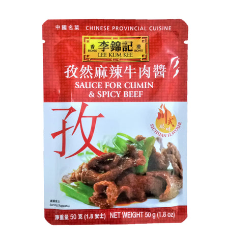 Lee Kum Kee Sauce for Cumin & Spicy Beef 50g