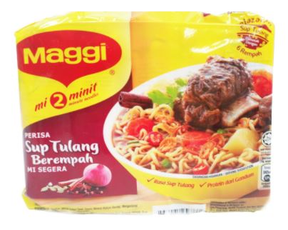 Maggi Sup Tulang Berempah 79g x 5's