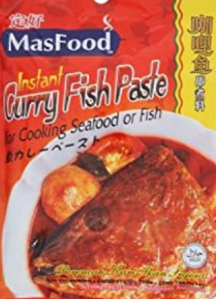 Masfood Instant Curry Fish Paste 200g