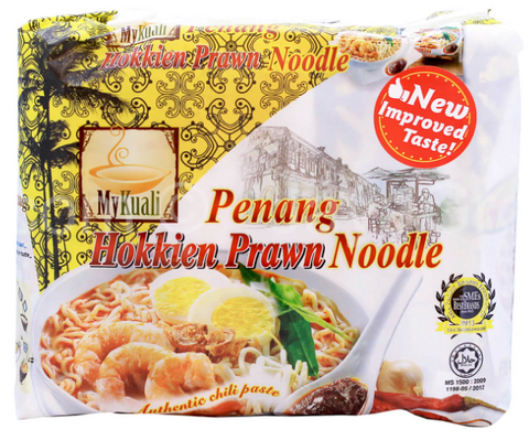 MyKuali Penang Hokkien Prawn Noodle 105g x 4