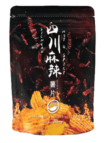 Sichuan Hot & Spicy Potato Chips 120g 四川麻辣薯片